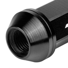 Load image into Gallery viewer, J2 Engineering Lug Nuts (M12 x 1.25) 20 Piece Set With Open Knurled or Triple Groove End - Black / Blue Red Alternate Image