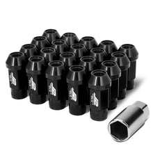 Load image into Gallery viewer, J2 Engineering Lug Nuts (M12 x 1.25) 20 Piece Set With Open Knurled End - Black / Blue / Gold / Red / Silver Alternate Image