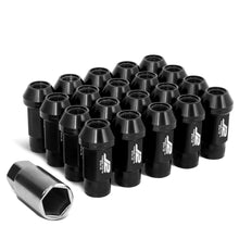 Load image into Gallery viewer, J2 Engineering Lug Nuts (M12 x 1.25) 20 Piece Set With Open Knurled End - Black / Blue / Gold / Red / Silver Alternate Image