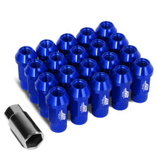 Load image into Gallery viewer, J2 Engineering Lug Nuts (M12 x 1.25) 20 Piece Set With Open Knurled End - Black / Blue / Gold / Red / Silver Alternate Image