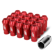 Load image into Gallery viewer, J2 Engineering Lug Nuts (M12 x 1.25) 20 Piece Set With Open Knurled End - Black / Blue / Gold / Red / Silver Alternate Image