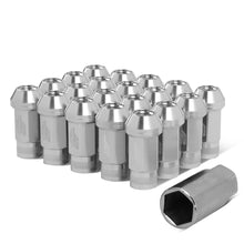 Load image into Gallery viewer, J2 Engineering Lug Nuts (M12 x 1.25) 20 Piece Set With Open Knurled End - Black / Blue / Gold / Red / Silver Alternate Image