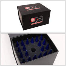 Load image into Gallery viewer, J2 Engineering Spiked Lug Nuts (M12 x 1.50) 20 Piece Open End and Spiked Cap Set - Black / Blue / Gold / Red / Silver Alternate Image