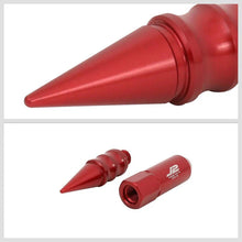 Load image into Gallery viewer, J2 Engineering Spiked Lug Nuts (M12 x 1.50) 20 Piece Open End and Spiked Cap Set - Black / Blue / Gold / Red / Silver Alternate Image