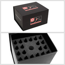 Load image into Gallery viewer, J2 Engineering Spike Lug Nuts (M12 x 1.25) 20 Piece Set With Open End - Black / Blue / Red (Copy) Alternate Image