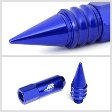 Load image into Gallery viewer, J2 Engineering Spike Lug Nuts (M12 x 1.25) 20 Piece Set With Open End - Black / Blue / Red (Copy) Alternate Image