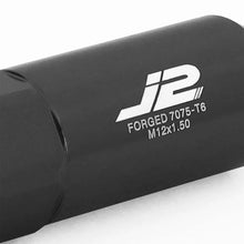 Load image into Gallery viewer, J2 Engineering Spiked Lug Nuts (M12 x 1.50) 20 Piece Open End and Spiked Cap Set - Black / Blue / Gold / Red / Silver Alternate Image