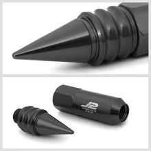 Load image into Gallery viewer, J2 Engineering Spiked Lug Nuts (M12 x 1.50) 20 Piece Open End and Spiked Cap Set - Black / Blue / Gold / Red / Silver Alternate Image