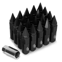 Load image into Gallery viewer, J2 Engineering Spiked Lug Nuts (M12 x 1.50) 20 Piece Open End and Spiked Cap Set - Black / Blue / Gold / Red / Silver Alternate Image
