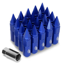 Load image into Gallery viewer, J2 Engineering Spiked Lug Nuts (M12 x 1.50) 20 Piece Open End and Spiked Cap Set - Black / Blue / Gold / Red / Silver Alternate Image