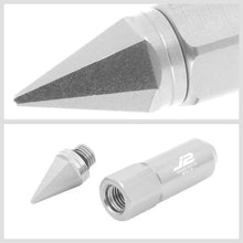 Load image into Gallery viewer, J2 Engineering Spiked Lug Nuts (M12 x 1.50) 20 Piece Open End and Spiked Cap Set - Black / Blue / Gold / Red / Silver Alternate Image