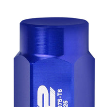 Load image into Gallery viewer, J2 Engineering Lug Nuts (M12 x 1.25) 20 Piece Set With Closed End - Black / Blue Red Alternate Image