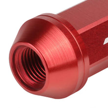 Load image into Gallery viewer, J2 Engineering Lug Nuts (M12 x 1.25) 20 Piece Set With Closed End - Black / Blue Red Alternate Image