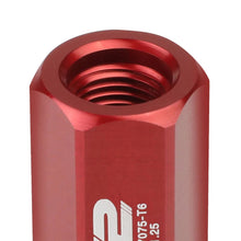 Load image into Gallery viewer, J2 Engineering Lug Nuts (M12 x 1.25) 20 Piece Set With Open End - Black / Blue / Red Alternate Image