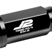 Load image into Gallery viewer, J2 Engineering Spike Lug Nuts (M12 x 1.25) 20 Piece Set With Open End - Black / Blue / Red (Copy) Alternate Image