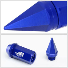 Load image into Gallery viewer, J2 Engineering Spike Lug Nuts (M12 x 1.25) 20 Piece Set With Open End - Black / Blue / Red (Copy) Alternate Image
