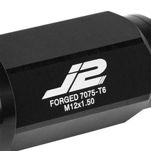 Load image into Gallery viewer, J2 Engineering Spiked Lug Nuts (M12 x 1.50) 20 Piece Open End and Spiked Cap Set - Black / Blue / Gold / Red / Silver Alternate Image