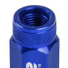 Load image into Gallery viewer, J2 Engineering Lug Nuts (M12 x 1.25) 20 Piece Set With Open Knurled End - Black / Blue / Red Alternate Image