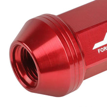 Load image into Gallery viewer, J2 Engineering Lug Nuts (M12 x 1.25) 20 Piece Set With Open Knurled End - Black / Blue / Red Alternate Image