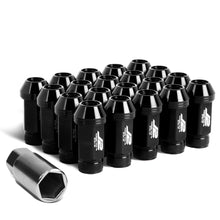 Load image into Gallery viewer, J2 Engineering Lug Nuts (M12 x 1.25) 20 Piece Set With Open Knurled End - Black / Blue / Gold / Red / Silver Alternate Image