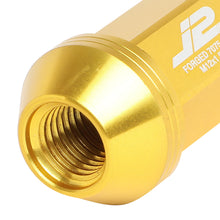 Load image into Gallery viewer, J2 Engineering Lug Nuts (M12 x 1.25) 20 Piece Set With Open Knurled End - Black / Blue / Gold / Red / Silver Alternate Image