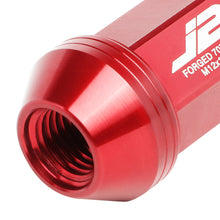 Load image into Gallery viewer, J2 Engineering Lug Nuts (M12 x 1.25) 20 Piece Set With Open Knurled End - Black / Blue / Gold / Red / Silver Alternate Image