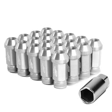 Load image into Gallery viewer, J2 Engineering Lug Nuts (M12 x 1.25) 20 Piece Set With Open Knurled End - Black / Blue / Gold / Red / Silver Alternate Image