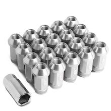 Load image into Gallery viewer, J2 Engineering Lug Nuts (M12 x 1.25) 20 Piece Set With Open Knurled End - Black / Blue / Gold / Red / Silver Alternate Image