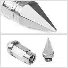 Load image into Gallery viewer, J2 Engineering Spiked Lug Nuts (M12 x 1.50) 20 Piece Open End and Spiked Cap Set - Black / Blue / Gold / Red / Silver Alternate Image