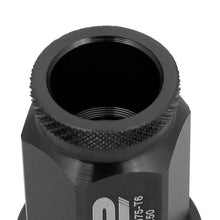 Load image into Gallery viewer, J2 Engineering Lug Nuts (M12 x 1.25) 20 Piece Set With Open Knurled or Smooth End for Acorn / Conical Wheels - Black / Blue / Gold / Red / Silver Alternate Image