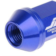 Load image into Gallery viewer, J2 Engineering Lug Nuts (M12 x 1.25) 20 Piece Set With Closed End - Black / Blue Red Alternate Image