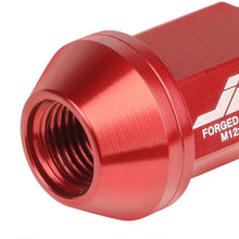 Load image into Gallery viewer, J2 Engineering Lug Nuts (M12 x 1.25) 20 Piece Set With Closed End - Black / Blue Red Alternate Image