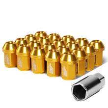 Load image into Gallery viewer, J2 Engineering Lug Nuts (M12 x 1.25) 20 Piece Set With Closed End for Acorn / Conical Wheels - Black / Blue / Gold / Red / Silver Alternate Image