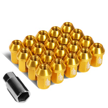 Load image into Gallery viewer, J2 Engineering Lug Nuts (M12 x 1.25) 20 Piece Set With Closed End for Acorn / Conical Wheels - Black / Blue / Gold / Red / Silver Alternate Image