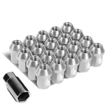 Load image into Gallery viewer, J2 Engineering Lug Nuts (M12 x 1.25) 20 Piece Set With Closed End for Acorn / Conical Wheels - Black / Blue / Gold / Red / Silver Alternate Image