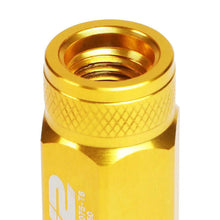 Load image into Gallery viewer, J2 Engineering Lug Nuts (M12 x 1.25) 20 Piece Set With Open Knurled or Smooth End for Acorn / Conical Wheels - Black / Blue / Gold / Red / Silver Alternate Image