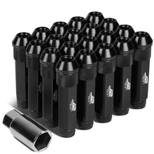 Load image into Gallery viewer, J2 Engineering Lug Nuts (M12 x 1.25) 20 Piece Set With Open Knurled End - Black / Blue / Red Alternate Image