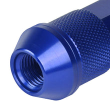 Load image into Gallery viewer, J2 Engineering Lug Nuts (M12 x 1.25) 20 Piece Set With Open Knurled End - Black / Blue / Red Alternate Image