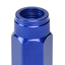 Load image into Gallery viewer, J2 Engineering Lug Nuts (M12 x 1.25) 20 Piece Set With Open Knurled End - Black / Blue / Red Alternate Image