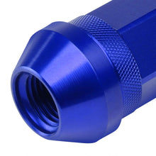 Load image into Gallery viewer, J2 Engineering Lug Nuts (M12 x 1.25) 20 Piece Set With Open Knurled End - Black / Blue / Red Alternate Image