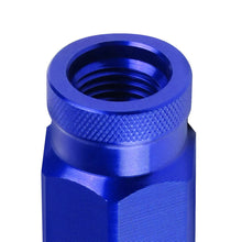 Load image into Gallery viewer, J2 Engineering Lug Nuts (M12 x 1.25) 20 Piece Set With Open Knurled End - Black / Blue / Red Alternate Image