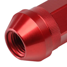 Load image into Gallery viewer, J2 Engineering Lug Nuts (M12 x 1.25) 20 Piece Set With Open Knurled End - Black / Blue / Red Alternate Image