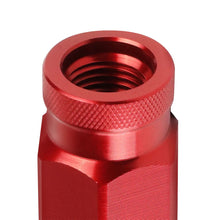 Load image into Gallery viewer, J2 Engineering Lug Nuts (M12 x 1.25) 20 Piece Set With Open Knurled End - Black / Blue / Red Alternate Image