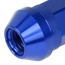 Load image into Gallery viewer, J2 Engineering Lug Nuts (M12 x 1.25) 20 Piece Set With Open Knurled or Smooth End for Acorn / Conical Wheels - Black / Blue / Gold / Red / Silver Alternate Image