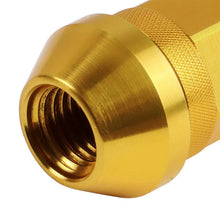 Load image into Gallery viewer, J2 Engineering Lug Nuts (M12 x 1.25) 20 Piece Set With Open Knurled or Smooth End for Acorn / Conical Wheels - Black / Blue / Gold / Red / Silver Alternate Image