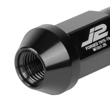 Load image into Gallery viewer, J2 Engineering Lug Nuts (M12 x 1.25) 20 Piece Set With Open Knurled End - Black / Blue / Red Alternate Image