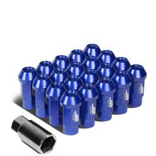 Load image into Gallery viewer, J2 Engineering Lug Nuts (M12 x 1.25) 20 Piece Set With Open Knurled End - Black / Blue / Red Alternate Image