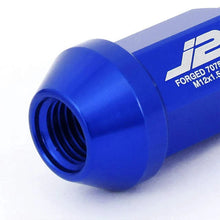 Load image into Gallery viewer, J2 Engineering Lug Nuts (M12 x 1.25) 20 Piece Set With Open Knurled or Smooth End for Acorn / Conical Wheels - Black / Blue / Gold / Red / Silver Alternate Image