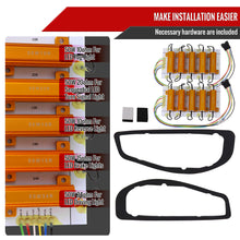 Load image into Gallery viewer, Spec-D Full LED Tail Lights Porsche Boxster 986 (1998-2004) Black Housing w/ White LED Bar Alternate Image