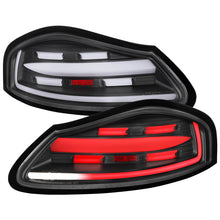 Load image into Gallery viewer, Spec-D Full LED Tail Lights Porsche Boxster 986 (1998-2004) Black Housing w/ White LED Bar Alternate Image